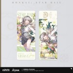 miHoYo Honkai Star Rail Firefly Spring Missive Series Badge Standing Ticket Card Pendant Delicate Accessories